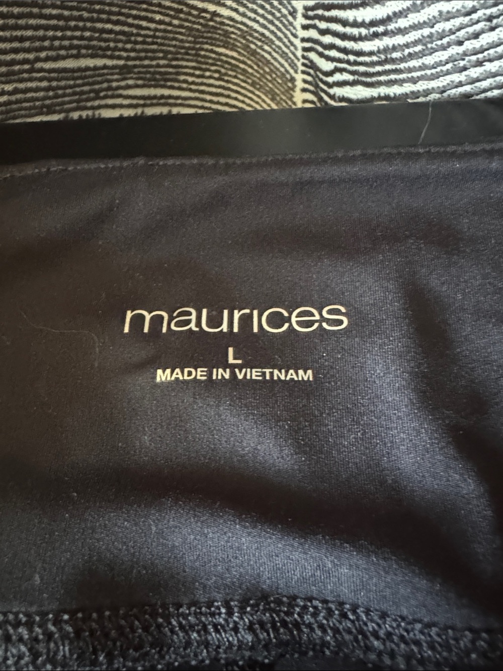 Maurices Black High-Rise Leggings - Picture 2 of 3